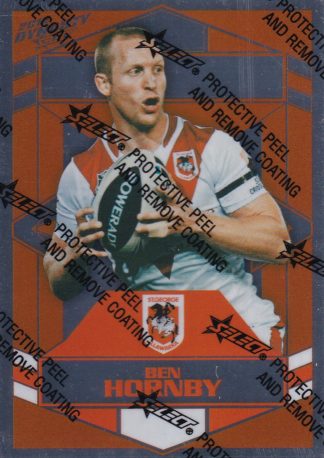 2012 NRL Dynasty Silver Parallel - SP139 Ben Hornby St George Dragons