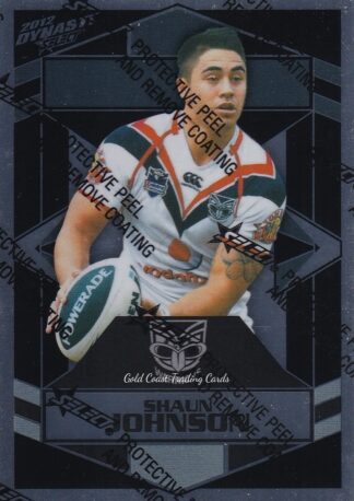 2012 NRL Dynasty Silver Parallel - SP175 Shaun Johnson Warriors