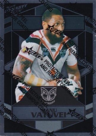 2012 NRL Dynasty Silver Parallel - SP184 Manu Vatuvei Warriors