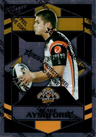 2012 NRL Dynasty Silver Parallel - SP185 Blake Ayshford Wests Tigers