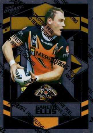 2012 NRL Dynasty Silver Parallel - SP186 Gareth Ellis Wests Tigers