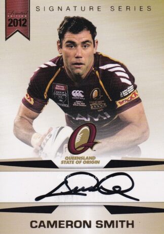 2012 NRL Limited Edition Captains Signatures