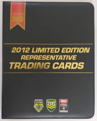 2012 NRL Limited Edition Album With Full Base Set - 72 Common Cards