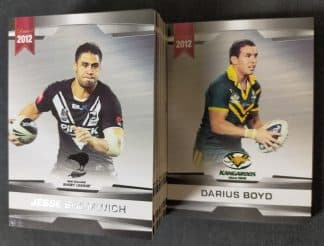 2012 NRL Limited Edition Base Set - 72 Common Cards
