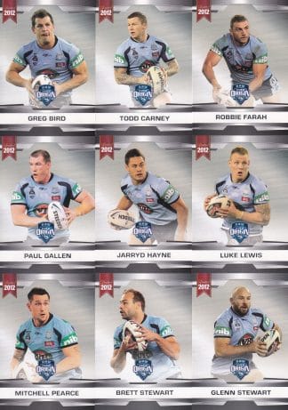 2012 NRL Limited Edition Base Team Set – NSW State Of Origin