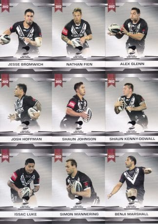 2012 NRL Limited Edition Base Team Set – New Zealand