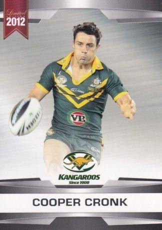 2012 NRL Limited Edition Common Cards - Base 02 Cooper Cronk Australia