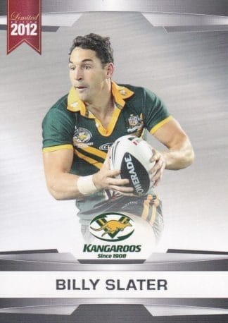 2012 NRL Limited Edition Common Cards - Base 07 Billy Slater Australia