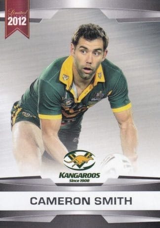2012 NRL Limited Edition Common Cards - Base 08 Cameron Smith Australia