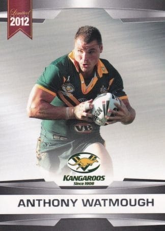 2012 NRL Limited Edition Common Cards - Base 12 Anthony Watmough Australia