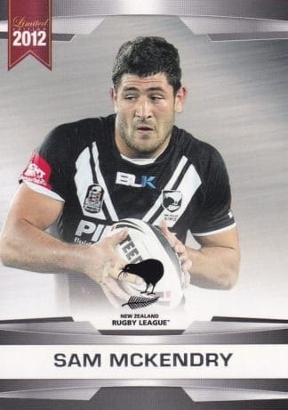 2012 NRL Limited Edition Common Cards - Base 23 Sam McKendry New Zealand
