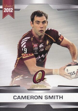 2012 NRL Limited Edition Common Cards - Base 45 Cameron Smith QLD State Of Origin