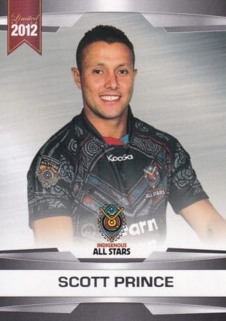 2012 NRL Limited Edition Common Cards - Base 56 Scott Prince Indigenous All Stars