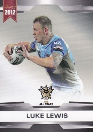 2012 NRL Limited Edition Common Cards - Base 67 Luke Lewis NRL All Stars