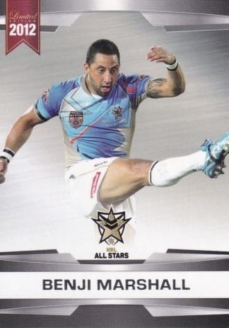 2012 NRL Limited Edition Common Cards - Base 68 Benji Marshall NRL All Stars