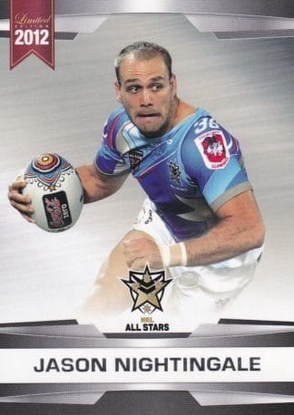 2012 NRL Limited Edition Common Cards - Base 69 Jason Nightingale NRL All Stars