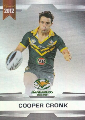 2012 NRL Limited Edition Parallel - P02 Cooper Cronk Australia