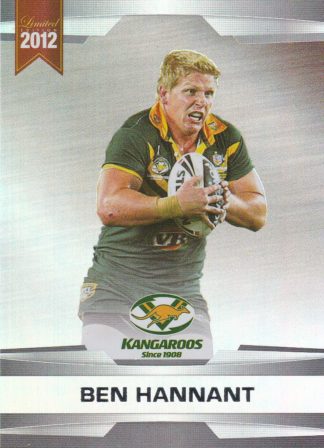 2012 NRL Limited Edition Parallel - P04 Ben Hannant Australia