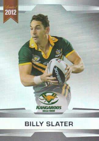 2012 NRL Limited Edition Parallel - P07 Billy Slater Australia