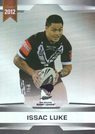 2012 NRL Limited Edition Parallel - P19 Issac Luke New Zealand