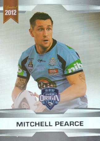 2012 NRL Limited Edition Parallel - P31 Mitchell Pearce NSW State Of Origin