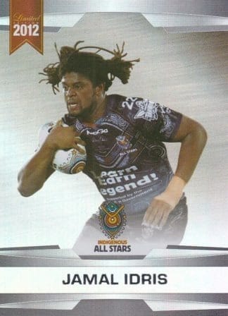 2012 NRL Limited Edition Parallel - P52 Jamal Idris Indigenous All Stars