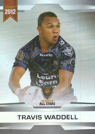 2012 NRL Limited Edition Parallel - P60 Travis Waddell Indigenous All Stars