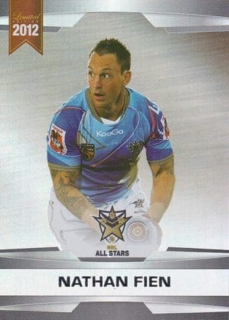2012 NRL Limited Edition Parallel - P63 Nathan Fien NRL All Stars