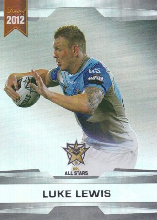 2012 NRL Limited Edition Parallel - P67 Luke Lewis NRL All Stars