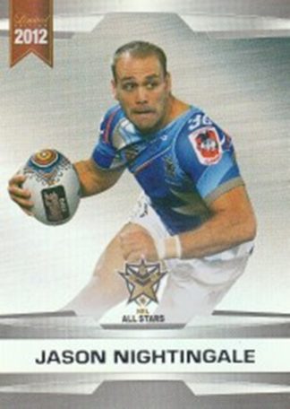 2012 NRL Limited Edition Parallel - P69 Jason Nightingale NRL All Stars