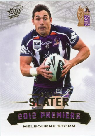 2012 NRL Premiers Set - PC02 Billy Slater Melbourne Storm