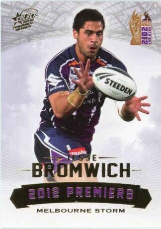2012 NRL Premiers Set - PC09 Jesse Bromwich Melbourne Storm