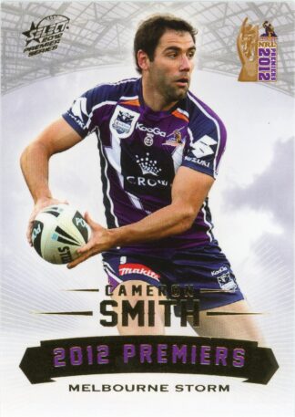 2012 NRL Premiers Set - PC10 Cameron Smith Melbourne Storm
