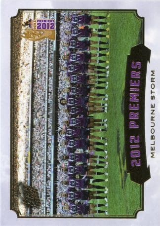 2012 NRL Premiers Set - PC24 Team Photo Melbourne Storm
