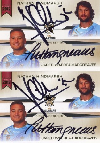 2012 NRL Limited Edition Double Signature