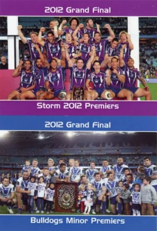 2012 NRL Grand Final Card Set