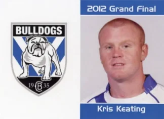 2012 NRL Grand Final Canterbury Bulldogs - Card 07 Kris Keating