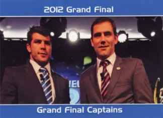 2012 NRL Grand Final Canterbury Bulldogs - Card 20 Grand Final Captains