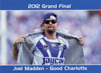 2012 NRL Grand Final Canterbury Bulldogs - Card 22 Joel Madden – Good Charlette