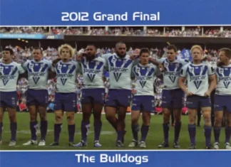 2012 NRL Grand Final Canterbury Bulldogs - Card 23 The Bulldogs