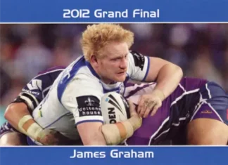 2012 NRL Grand Final Canterbury Bulldogs - Card 30 James Graham