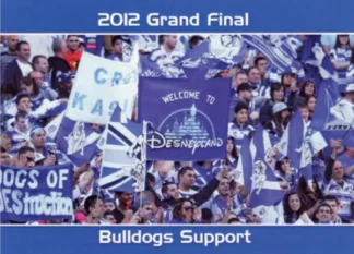 2012 NRL Grand Final Canterbury Bulldogs - Card 32 Bulldogs Support