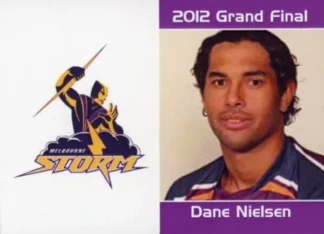 2012 NRL Grand Final Melbourne Storm - Card 03 Dane Nielsen