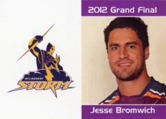2012 NRL Grand Final Melbourne Storm - Card 08 Jesse Bromwich