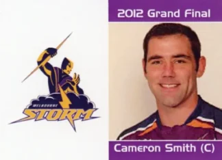2012 NRL Grand Final Melbourne Storm - Card 09 Cameron Smith