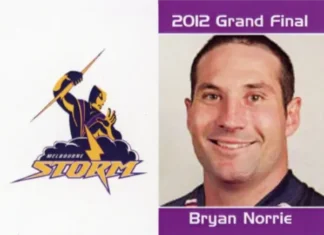 2012 NRL Grand Final Melbourne Storm - Card 10 Bryan Norrie
