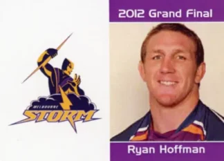 2012 NRL Grand Final Melbourne Storm - Card 12 Ryan Hoffman