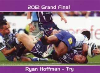 2012 NRL Grand Final Melbourne Storm - Card 22 Ryan Hoffman