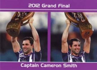 2012 NRL Grand Final Melbourne Storm - Card 26 Captain Cameron Smith