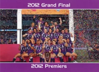 The NRL Trading Card Specialists 15 2012 NRL Grand Final Melbourne Storm - Card 28 2012 Premiers